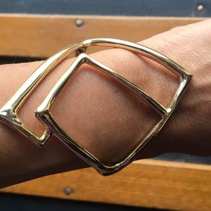 Alexis Bittar Gold Tone Cuff